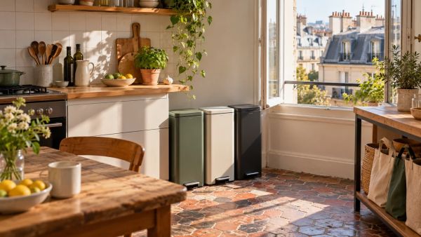 Top poubelles pour améliorer votre tri et rangement