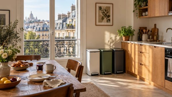 Top poubelles pour améliorer votre tri et rangement