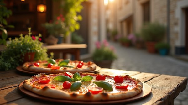 Dégustez des pizzas artisanales au kiosque à luzarches!
